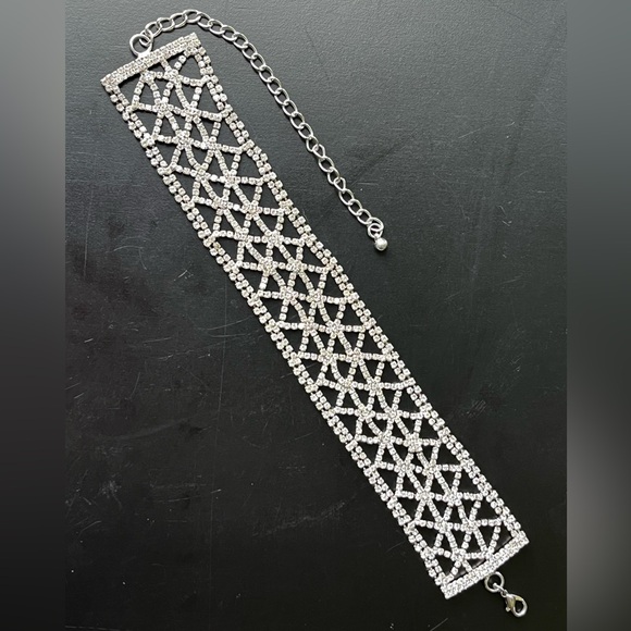 ASOS Jewelry - ASOS silver rhinestone choker